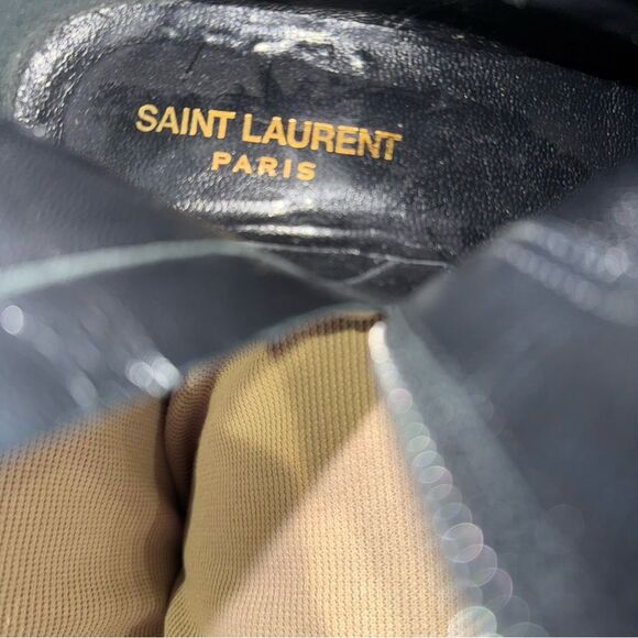 Saint Laurent x Hedi Slimane Fall 2014 “Ketta Studded Babies” Boots EU 36 - Picture 10 of 13